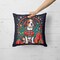 Edge Collections - 14" X 14" - Multicolor - Beagle Christmas Throw Pillow Machine - 1 Piece